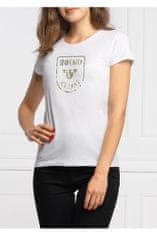 Emporio Armani Dámské triko s krátkým rukávem - 164340 2R255 00010 - bílá - Emporio Armani S Bílá