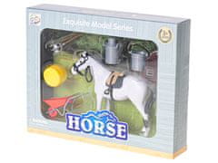 Mikro Trading Kůň 16 cm s doplňky v krabičce