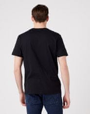 Wrangler Dvoubalení pánských triček WRANGLER W7G9DH100 2 PACK TEE BLACK Velikost: XXL