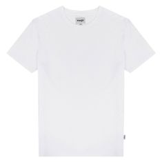 Wrangler Dvoubalení pánských triček WRANGLER W7G9DH989 2 PACK TEE WHITE Velikost: XL