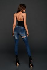 Gemini Dámské jeans D018 - ChickChick jeans S