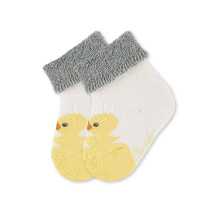 Sterntaler ponožky kojenecké s manžetkou kačátko Eddík 8401963, 14