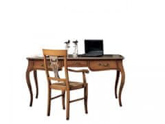 Amoletto Import Masivní stylový pracovní - psací stůl 