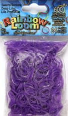 Rainbow Loom Original-gumičky-600ks- Sweets- fialová třpytivá
