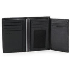 Samsonite Pánská kožená peněženka Flagged SLG 145 černá
