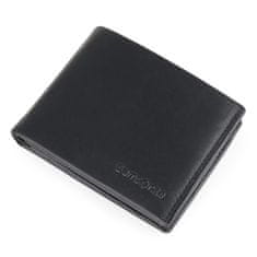 Samsonite Pánská kožená peněženka Attack 2 SLG 046 černá