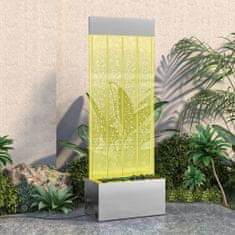 Petromila Bublinkový panel s RGB LED nerezová ocel a akryl 110 cm