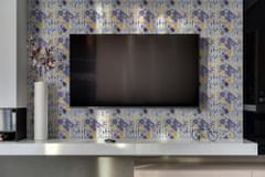 Kobercomat.cz Pvc panel do koupelny Azulejos 100x50 cm