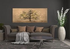 LUDESIGN Obraz na plátně BROWN TREE různé rozměry Ludesign ludesign obrazy: 100x40 cm