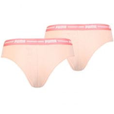 Puma Dámské brazilské kalhotky 2Pack 907856 06 růžová - Puma XL