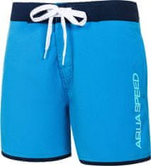 Aqua Speed AQUA SPEED Plavecké šortky Evan Junior Blue/Navy Blue 10/12