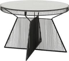 Danish Style Odkládací stolek Emry, 77 cm, černá
