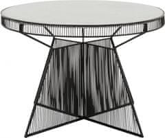 Danish Style Odkládací stolek Emry, 77 cm, černá