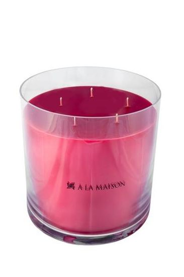 A La Maison Vonná svíčka ve skle RED hoří 150 hodin