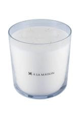 A La Maison Vonná svíčka ve skle WHITE hoří 250 hodin