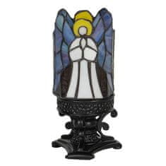 Clayre & Eef Dekorativní stolní lampa Tiffany ANGEL 5LL-6052