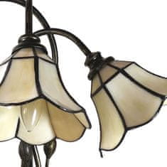 Clayre & Eef Stolní lampa Tiffany TULIPS 5LL-6029