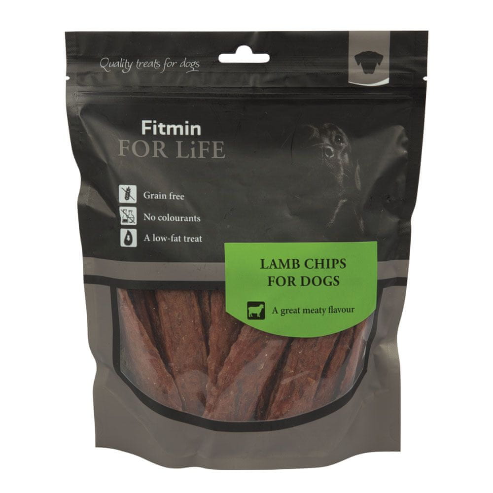 Fitmin For Life dog treat lamb chips 400 g