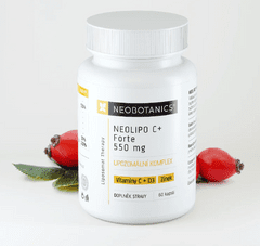 NEOBOTANICS NEOLIPO C+ FORTE 550mg, 60 kapslí (40g) - lipozomální vitamin C, doplněk stravy
