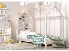 Kocot kids Dětská postel Bella bílá, varianta 80x160, bez šuplíků, bez matrace