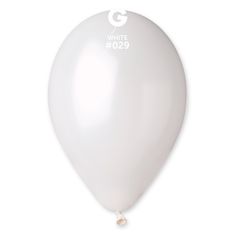 Gemar Balónek 26cm/10" #029 bílý (100ks/bal)