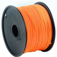 Gembird tisková struna (filament), PLA, 1,75mm, 1kg, oranžová (3DP-PLA1.75-01-O)