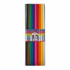 Happy Color Krepový papír sada - základní barevný mix (10ks)