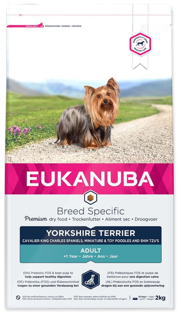 Levně Eukanuba Yorkshire Terrier 2 kg