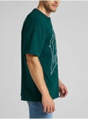 Lee Zelené pánské tričko Lee XL