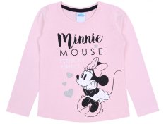 sarcia.eu Růžová halenka s dlouhým rukávem Minnie Mouse DISNEY 3-4 let 104 cm