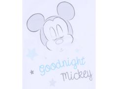 sarcia.eu Mickey Mouse bílý spací pytel s modrými puntíky 0-6m 70cm