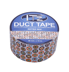 Duct Tape Retro Mix - 48 mm x 10 m 