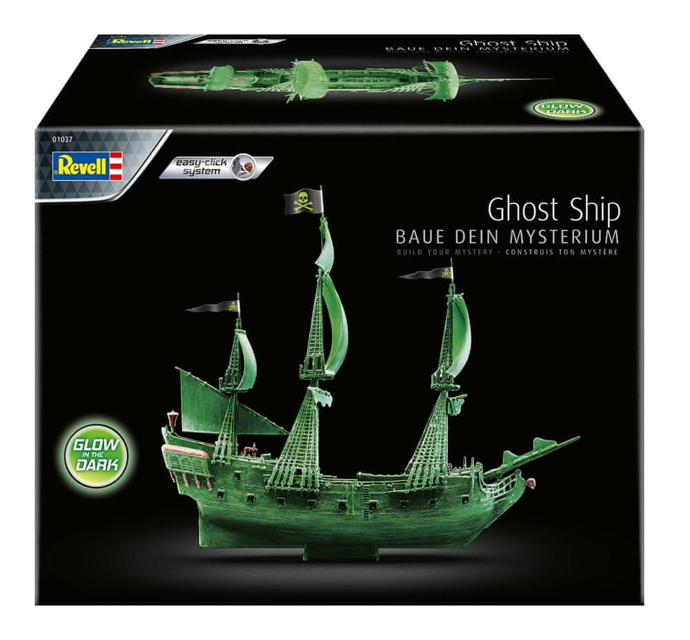 Revell Adventní kalendář loď 01037 - EasyClick ModelSet GhostShip (1:600)