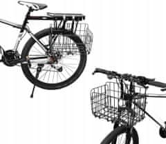 Korbi Kovový skládací košík na kolo