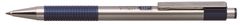 Zebra Kuličkové pero "F 301", modrá, 0,24 mm, modré tělo z nerezové oceli, EF301BL