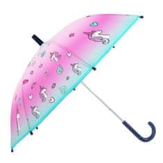 Vadobag Mechanický deštník Heart Unicorn