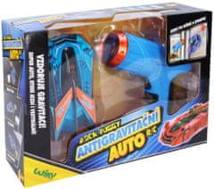 Wiky ROCK BUGGY Auto antigravitační RC s laserem 15 cm modré