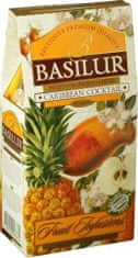 Basilur Cejlonský ovocný čaj s ananasem a kokosem - Karibský koktejl. 100g. CARIBBEAN COCKTAIL FRUIT INFUSIONS