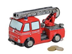 G. Wurm Pokladnička ve tvaru hasičského auta