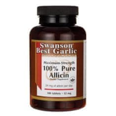 Swanson 100% Pure Allicin, 12 mg Maximum Strength, 100 tablet - EXPIRACE 2/24