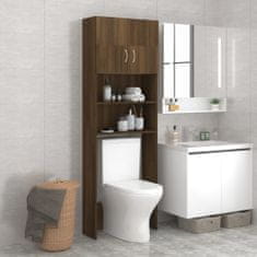 Vidaxl Koupelnová skříňka hnědý dub 64 x 25,5 x 190 cm
