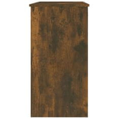 Vidaxl Psací stůl kouřový dub 80 x 40 x 75 cm kompozitní dřevo