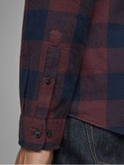 Jack&Jones Pánská košile JJEGINGHAM Slim Fit 12181602 Port Royale (Velikost M)