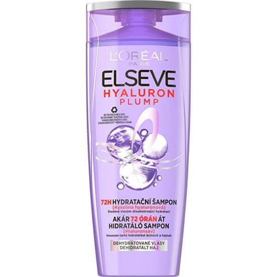 L’ORÉAL PARIS Hydratační šampon s kyselinou hyaluronovou Elseve Hyaluron Plump 72H (Hydrating Shampoo)
