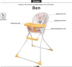 Freeon Jídelní židlička Ben Panda