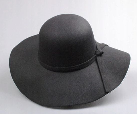 Korbi Podzimní klobouk nepromokavý černý