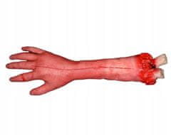 Korbi Umělá useknutá ruka, ruka s kostí, Halloween