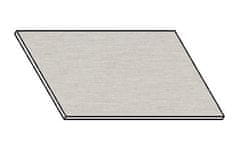 ATAN Kuchyňská pracovní deska 80 cm – aluminium mat