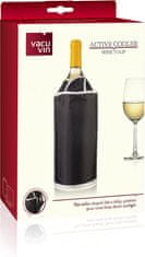 Vacu Vin Aktivní chladič na víno se suchým zipem - černý
