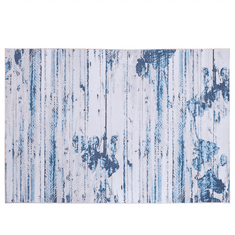 Beliani Koberec modrý 140 x 200 cm BURDUR